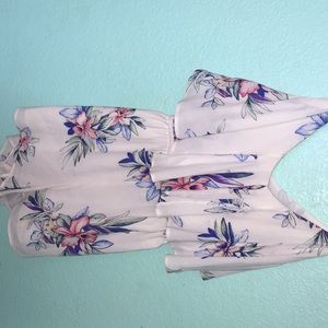 SUPER cute floral romper from forever 21